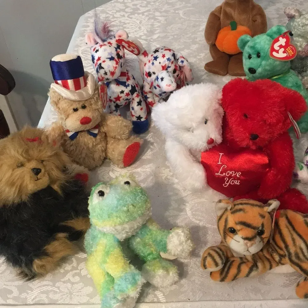 Ty Beanie Babies Mixed Lot 2000–2008